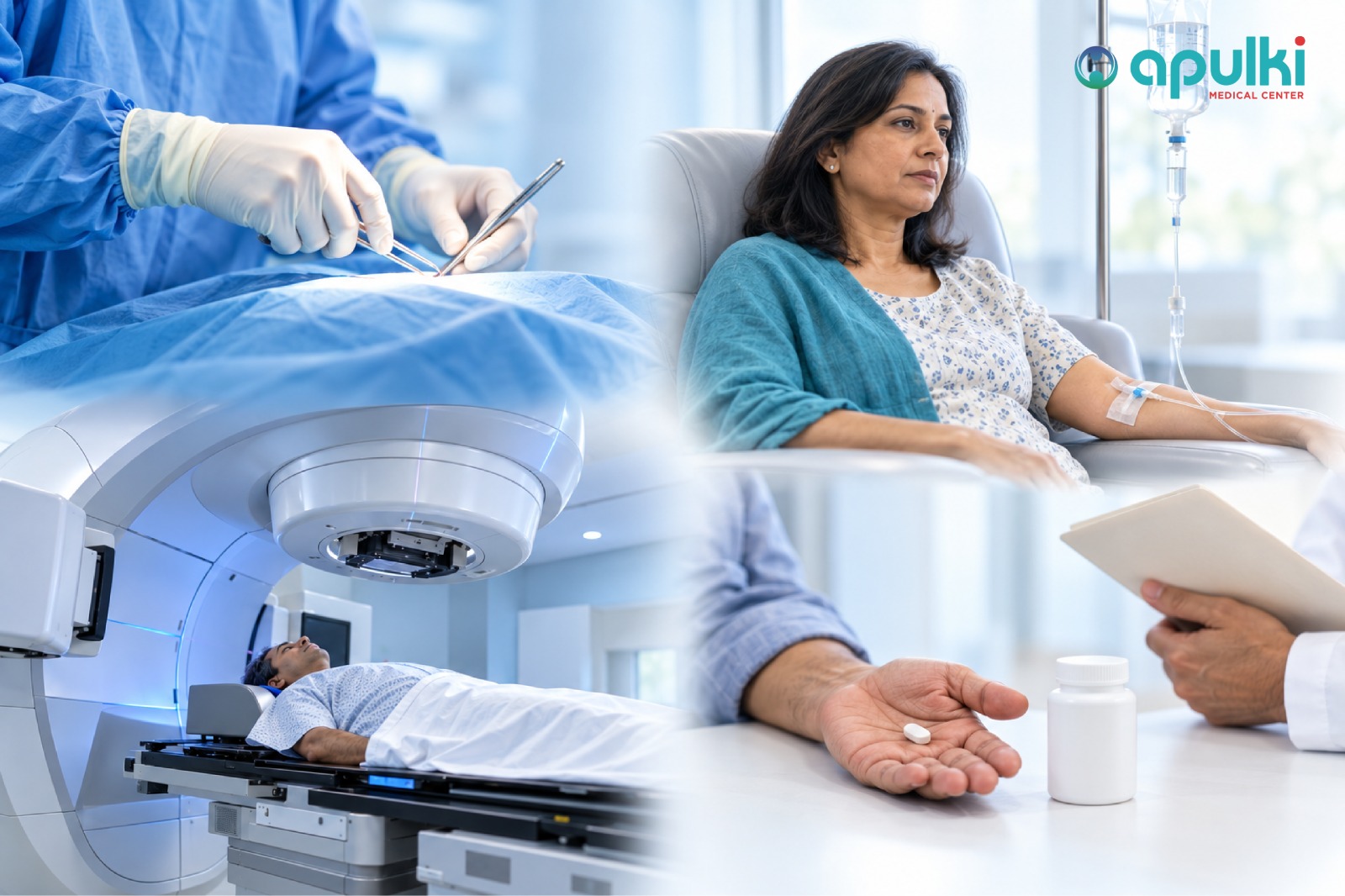 Read more about the article Cancer treatment options Surgery, Chemotherapy, Radiation and Targeted Therapy